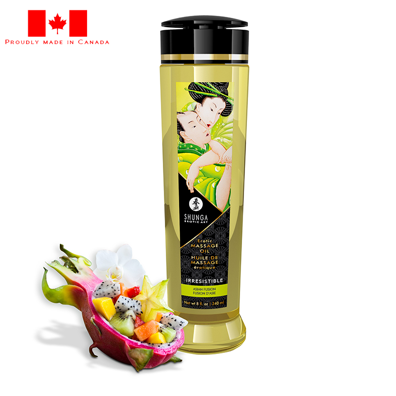 8 oz. Erotic Massage Oil Asian Fusion